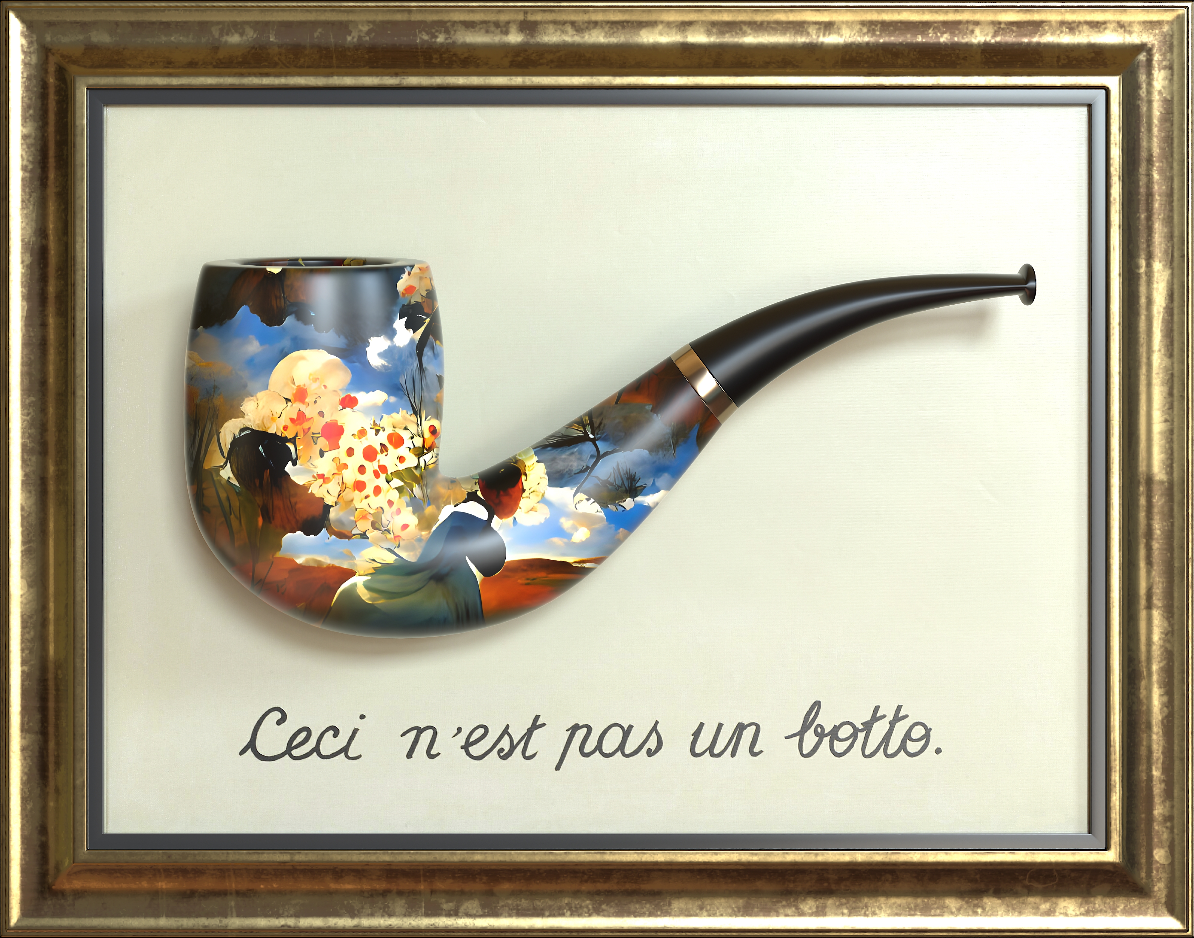 Blossoming Clientele Pipe