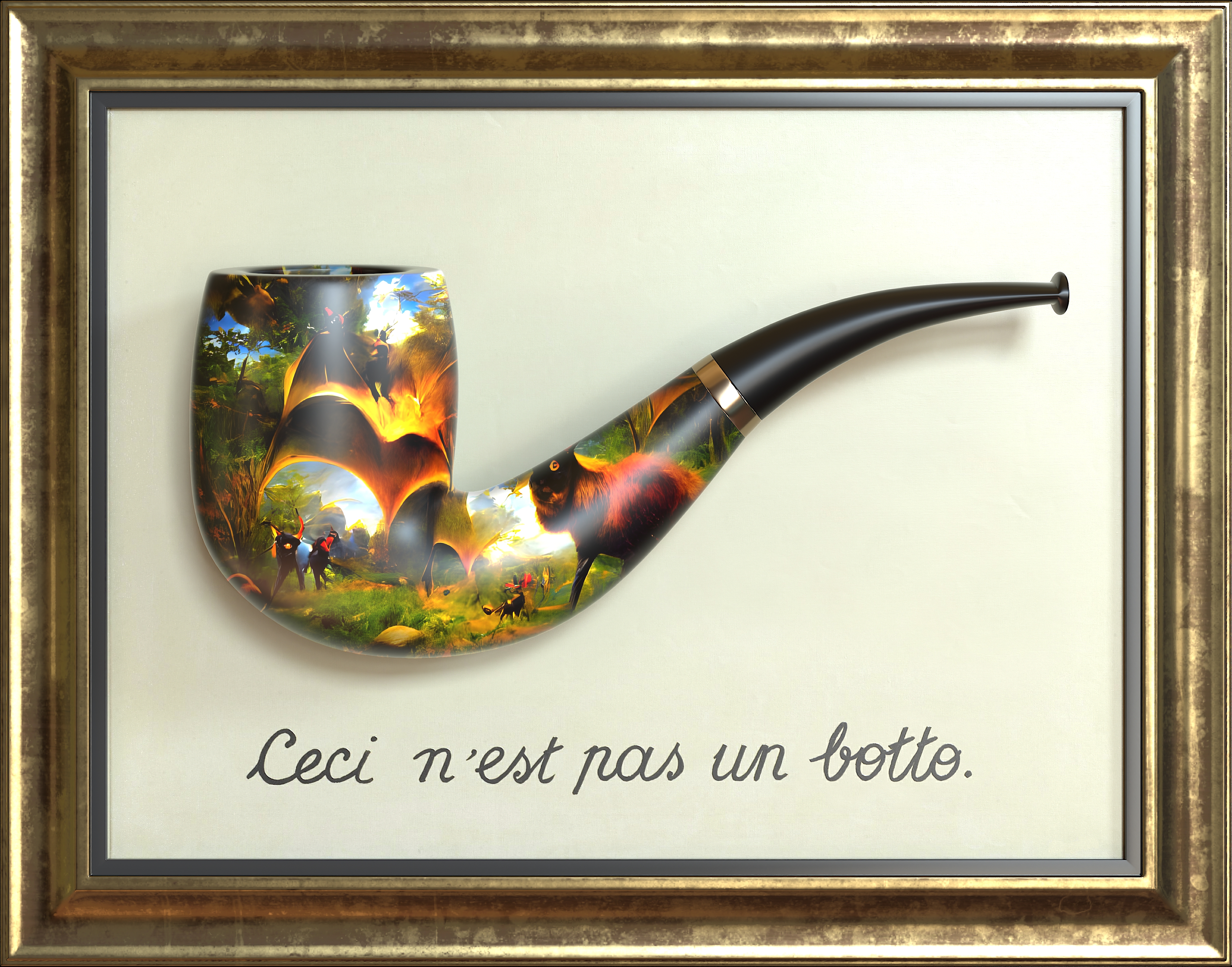 Information Triumphant Pipe