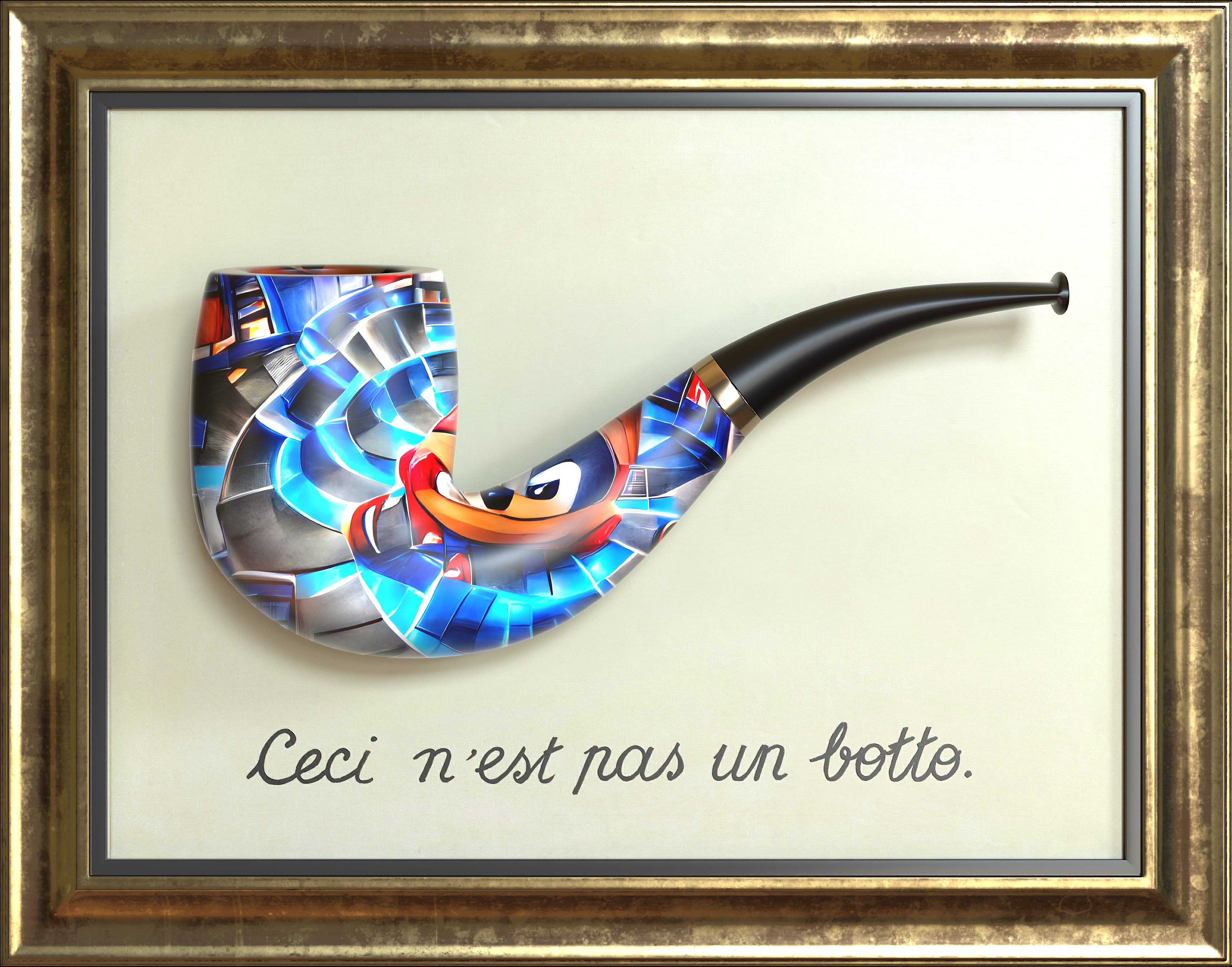 Emblematic Spin Pipe