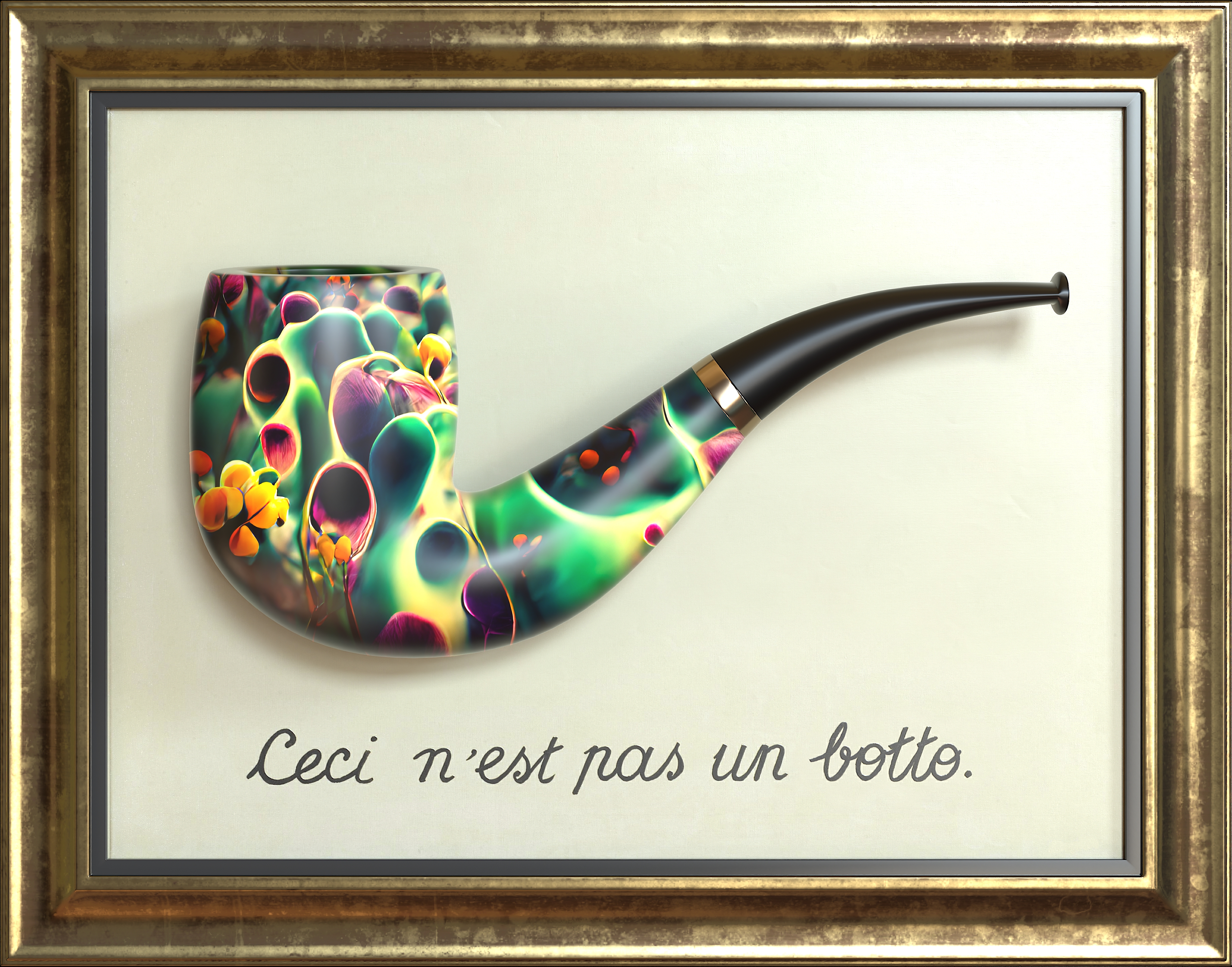 Flower Connote Pipe