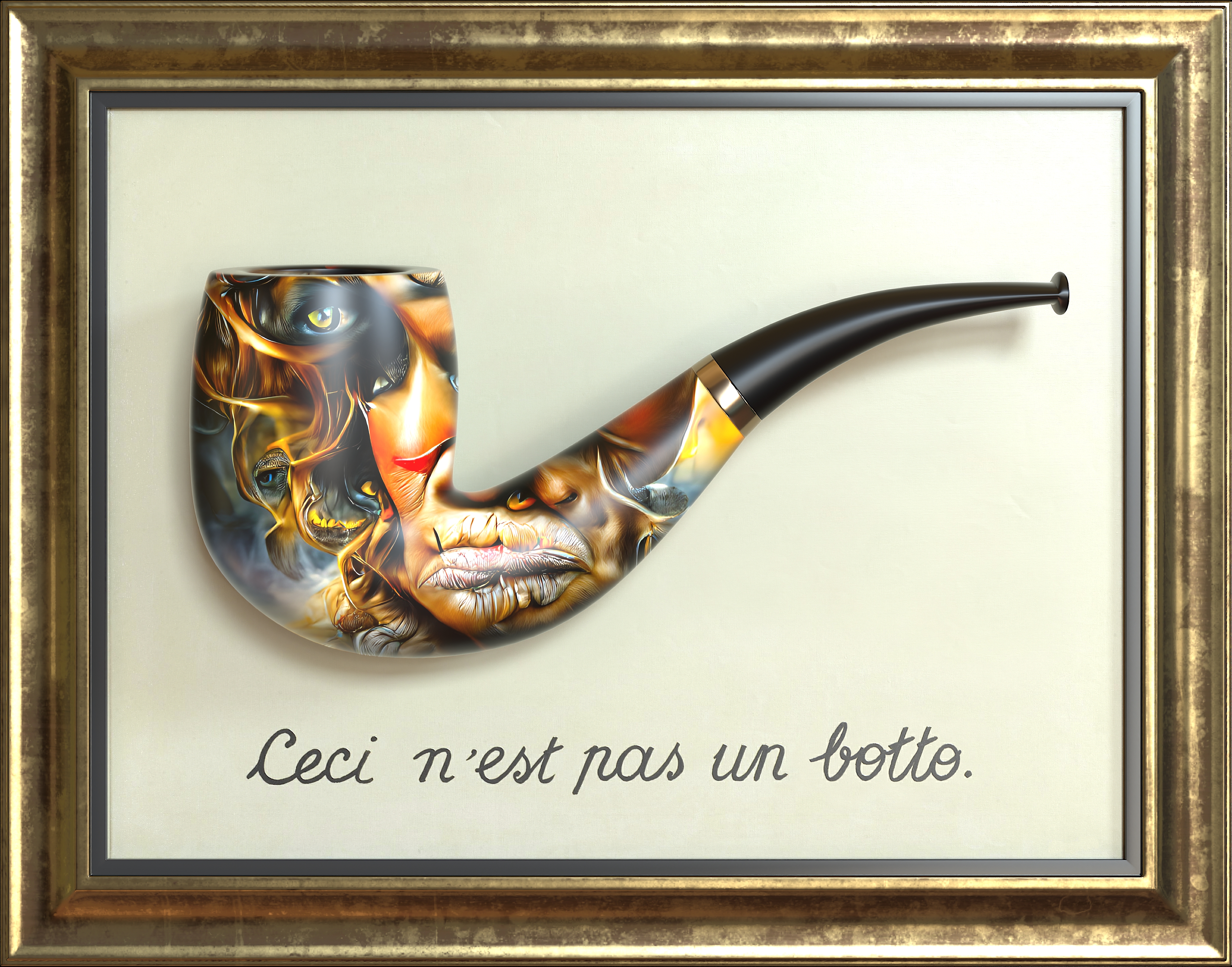 Powderpuff Condition Pipe